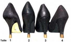 protèges talons - talon abime - talon cassé - embout talon couleur - protection des talons de chaussures 