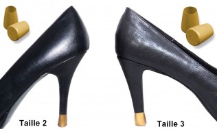 embout talon pas cher - protège talon - protection des talons - protection du talon - protection des talons de chaussures